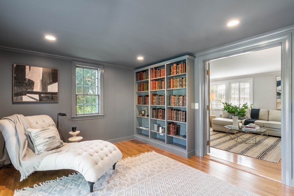 91 Old Colony Road Wellesley, MA 02481 - Photo 11 of 35 a bedroom with furniture and a large window