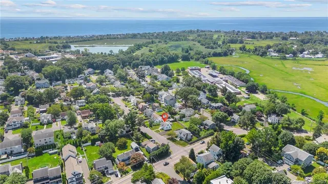 a view of lake with houses