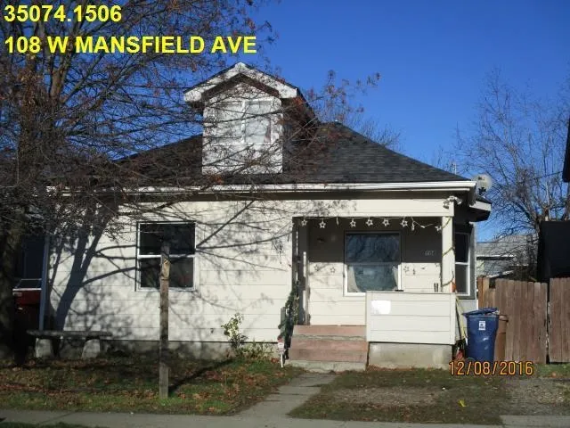 $260,000 | 108 West Mansfield Avenue, Spokane, WA 99205