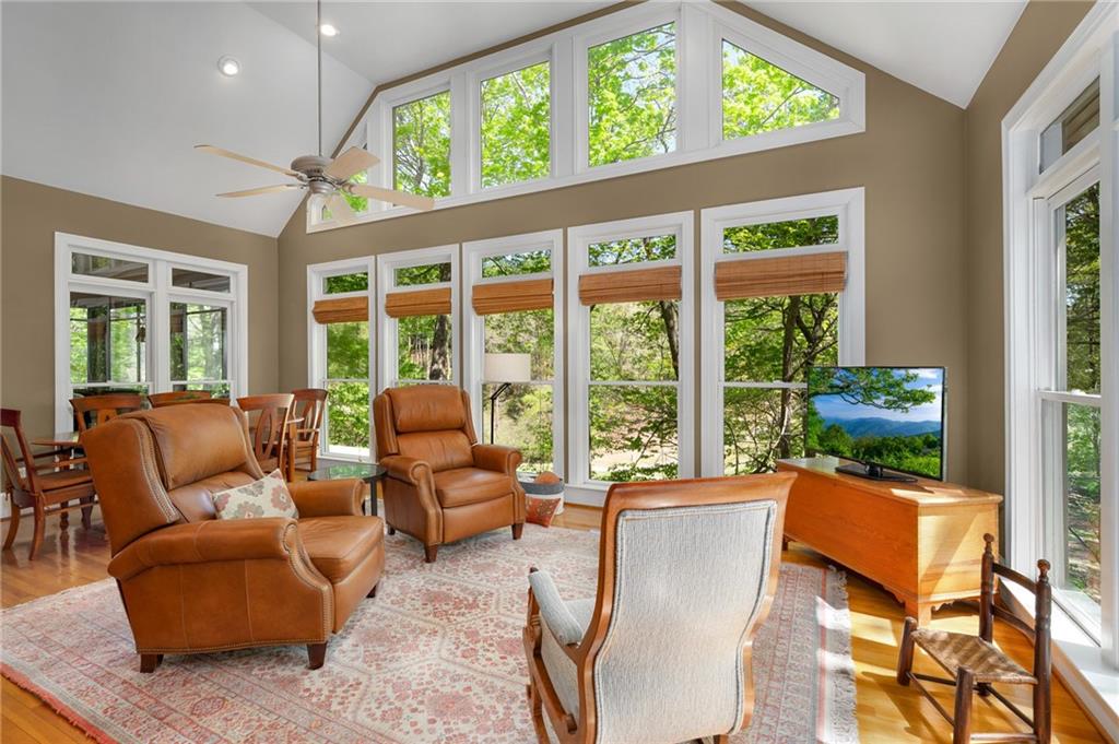 208 Muirfield Way Jasper, GA 30143 - Photo 20 of 59 a living room with furniture and a large window