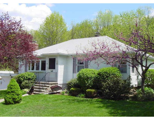 10 Wedgewood Road Sturbridge, MA 01566 - Photo 1 of 14 a view of a house with backyard and garden