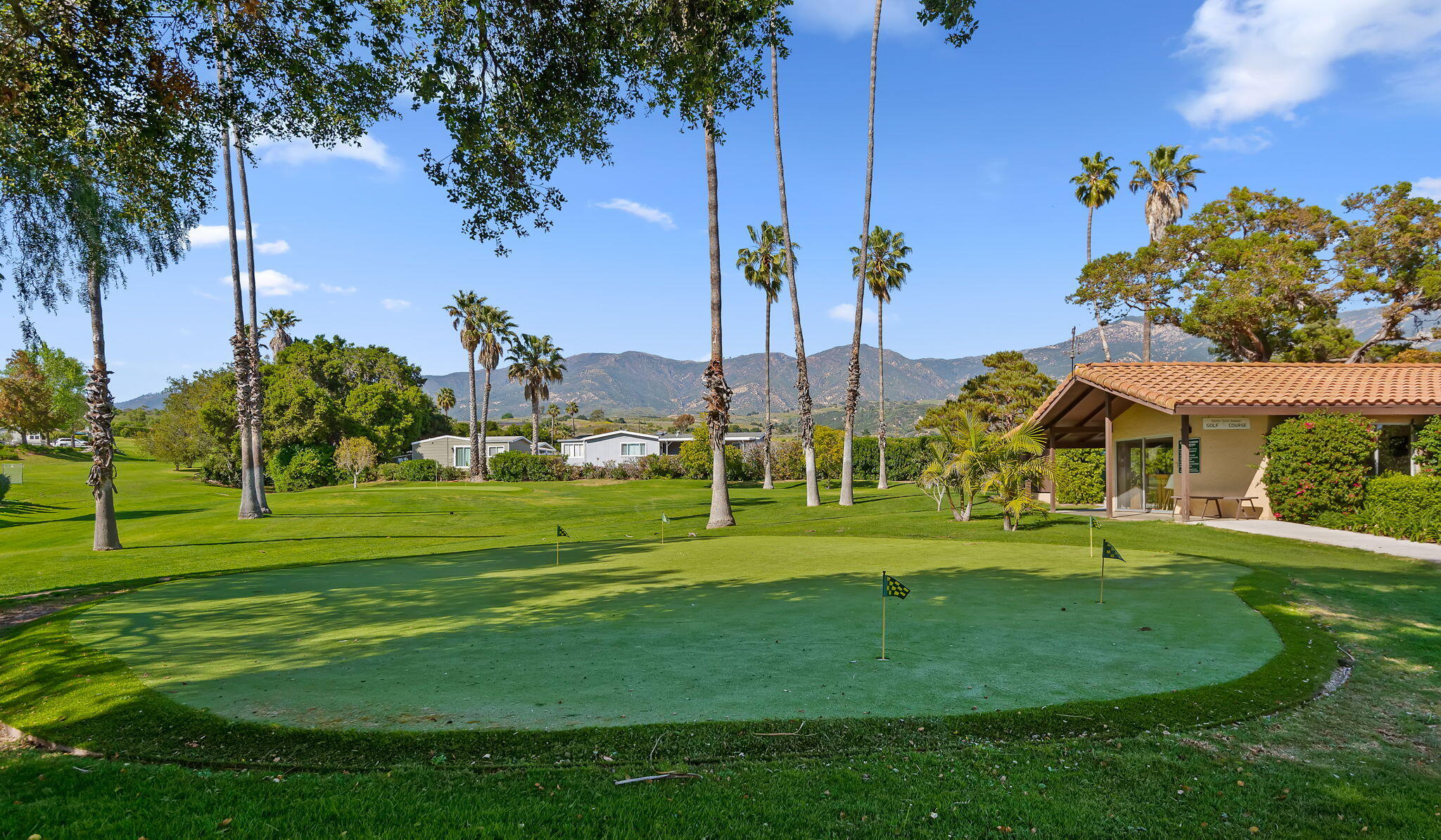 333 Old Mill Road, Unit 54 Santa Barbara, CA 93110 - Photo 11 of 13 a view of a big yard with palm trees