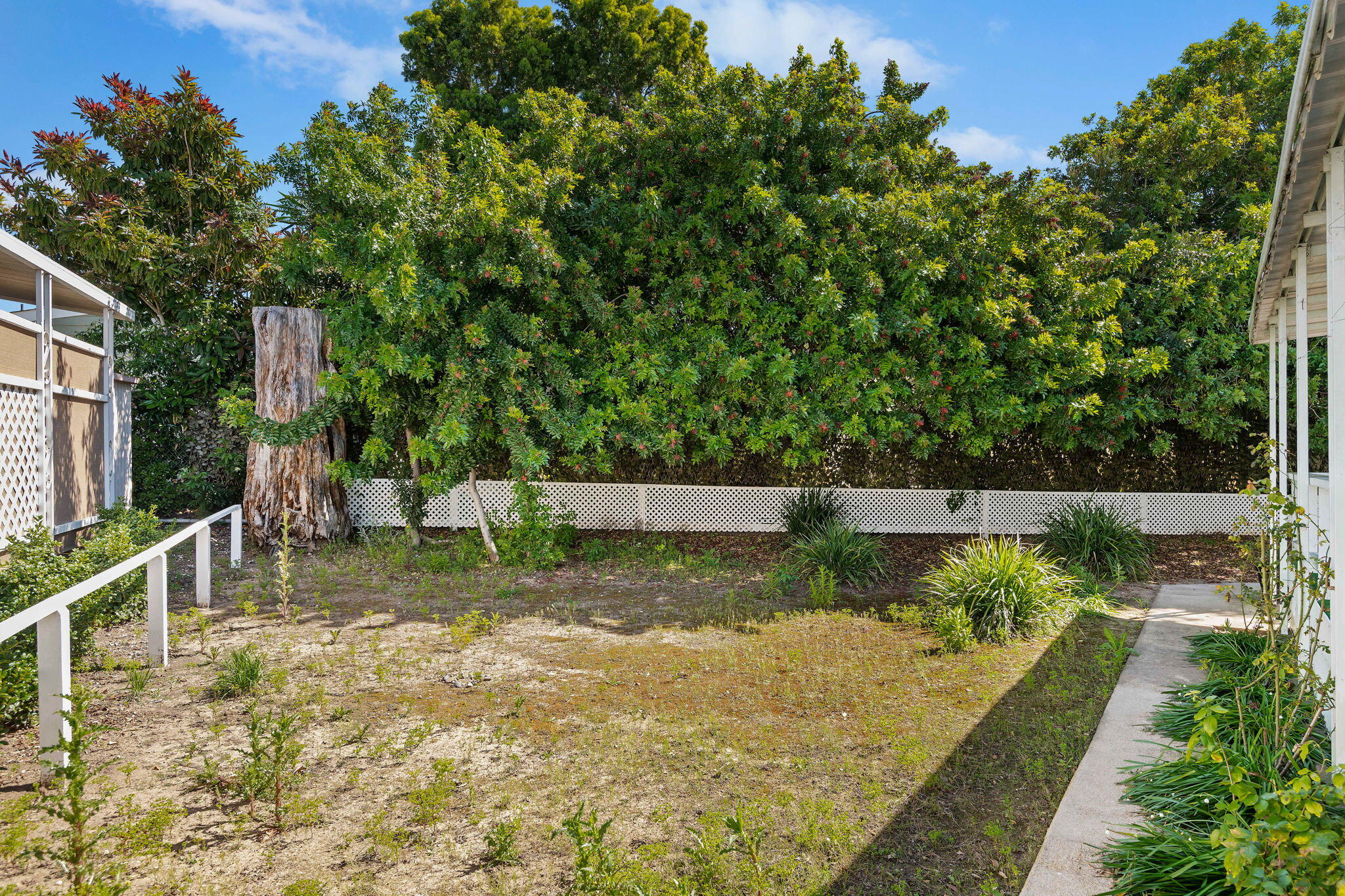333 Old Mill Road, Unit 54 Santa Barbara, CA 93110 - Photo 6 of 13 a view of a backyard