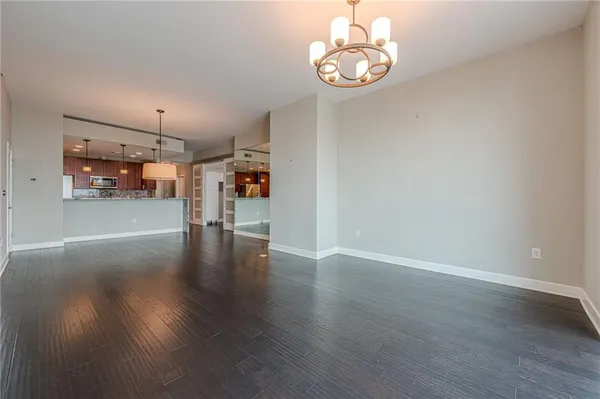 a view of a city from a balcony