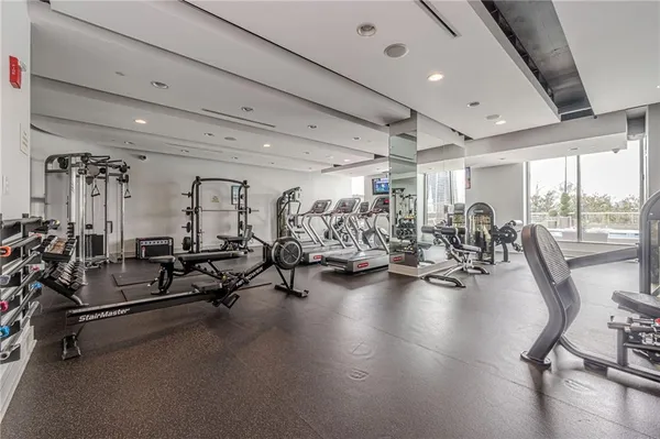 a view of a tennis court