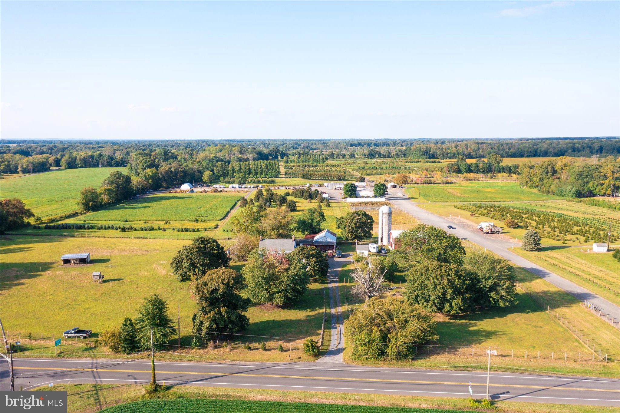 537 Arneytown-chesterfield Road Chesterfield, NJ 08515 - Photo 75 of 87 an aerial view of residential houses with outdoor space and lake view