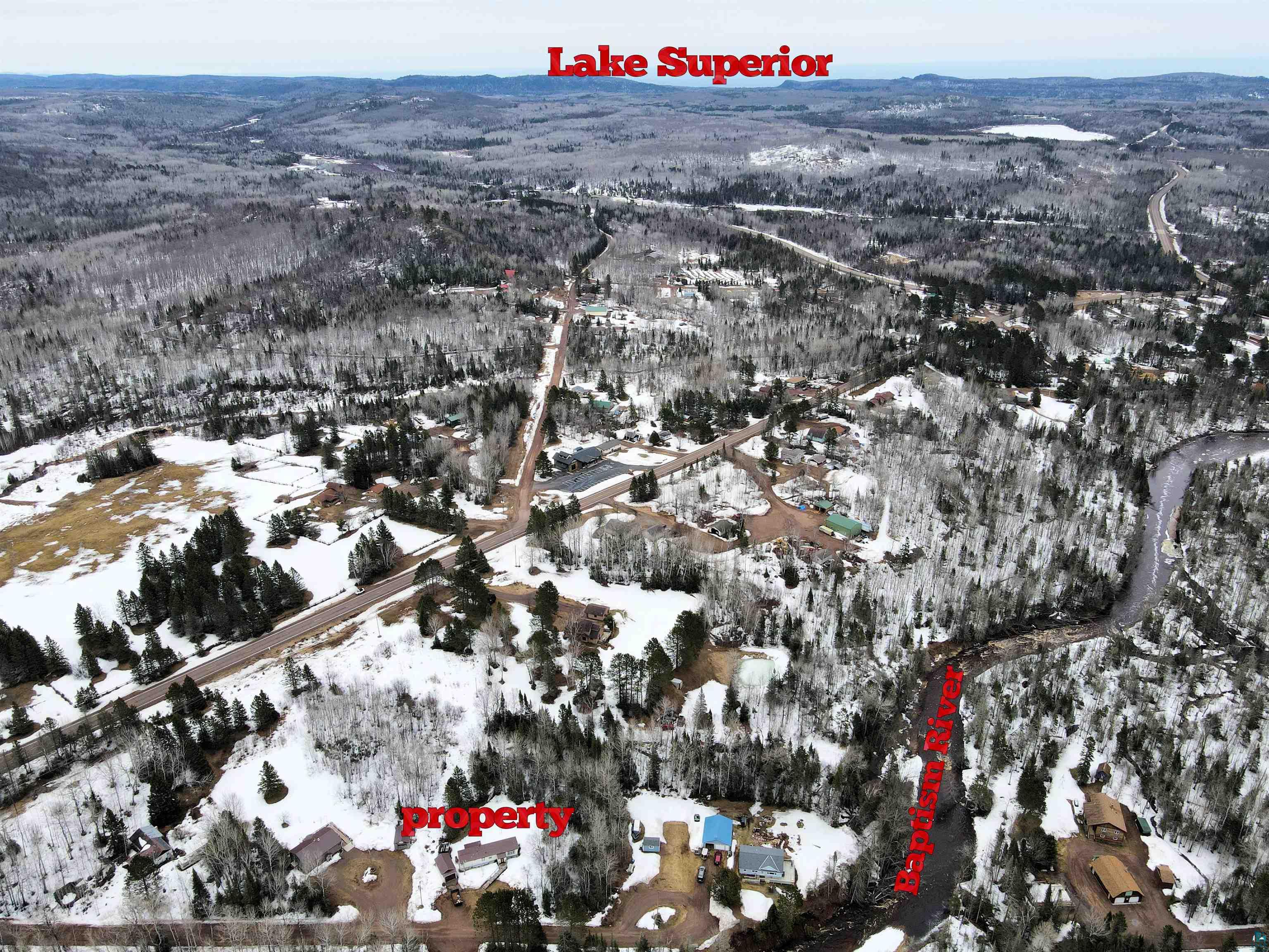 6800 Salveson Road Finland, MN 55603 - Photo 3 of 20 Aerial view of property's location