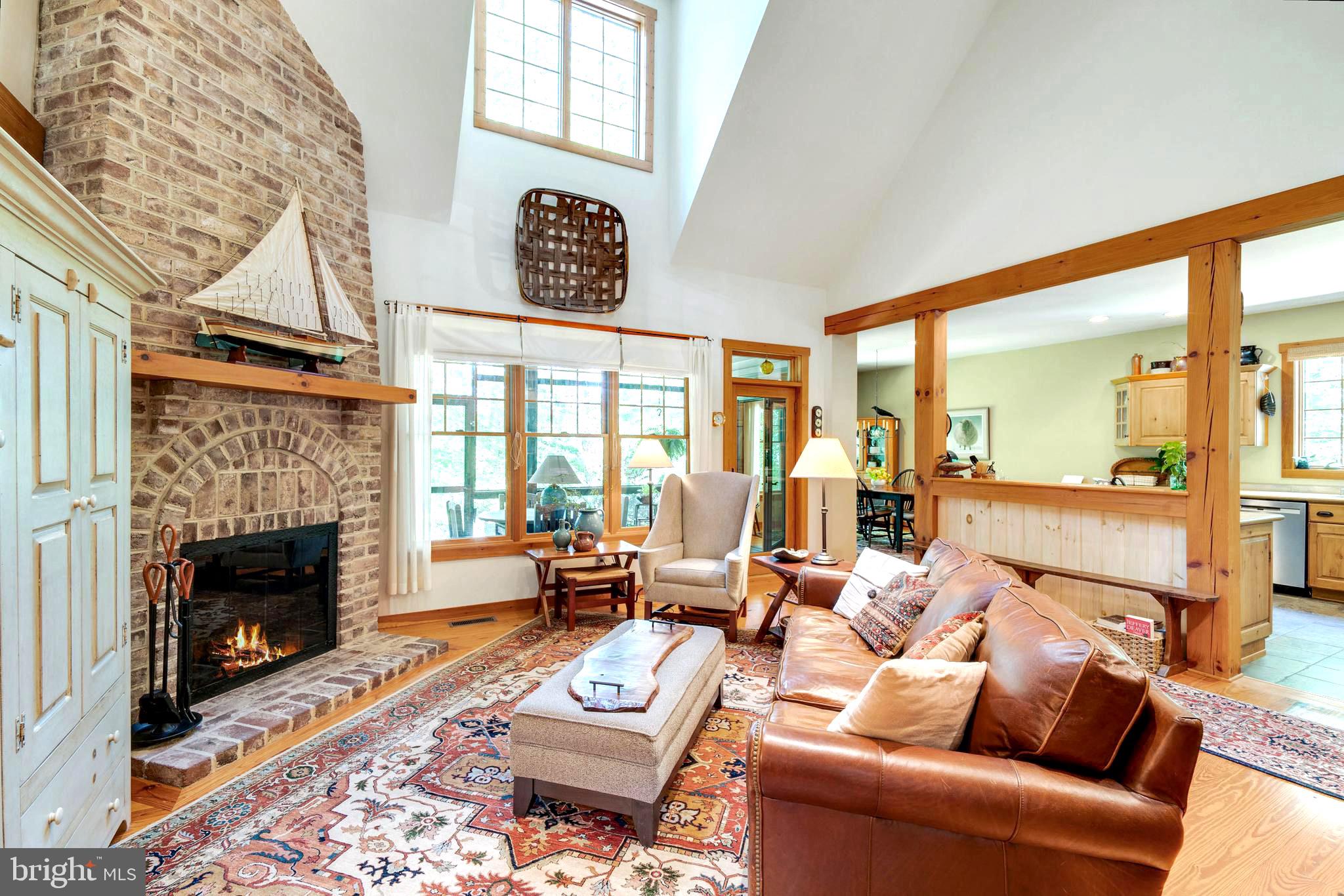 10754 Mallard Point Road Chestertown, MD 21620 - Photo 12 of 43 Custom Beams and Woodwork Throughout