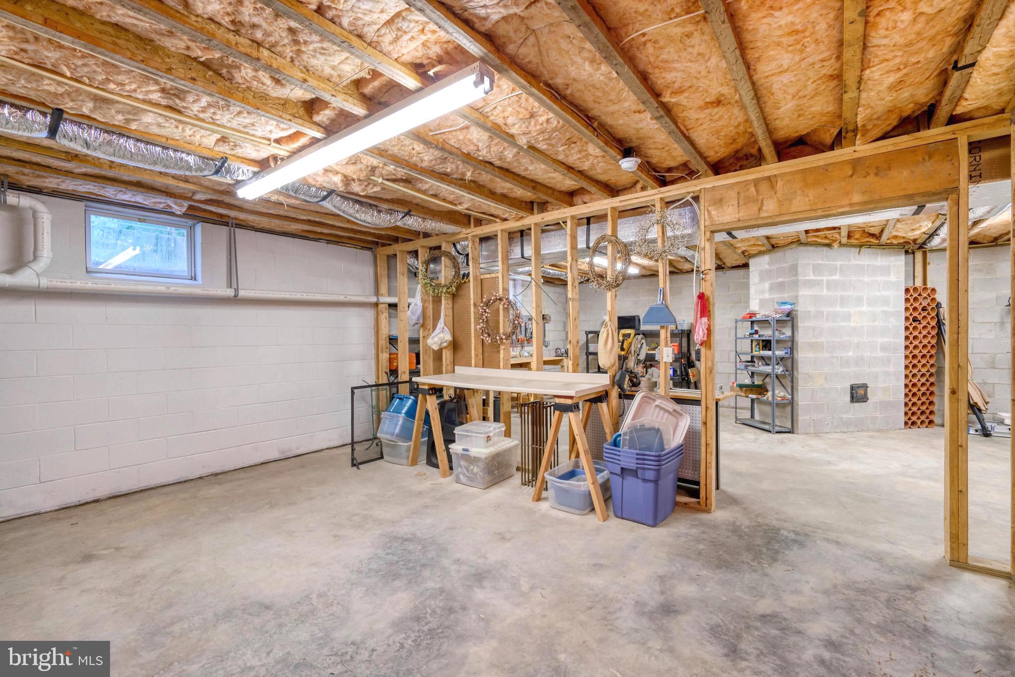 10754 Mallard Point Road Chestertown, MD 21620 - Photo 28 of 43 full basement with shop area