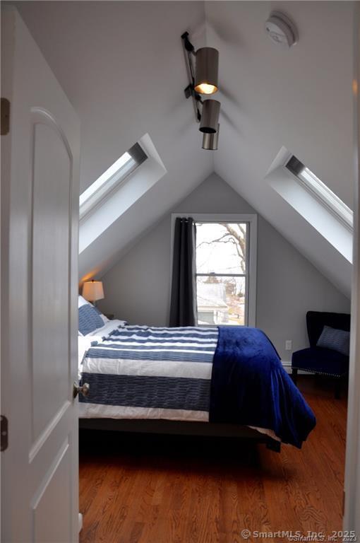 92 High Ridge Road, Unit MONTH Guilford, CT 06437 - Photo 24 of 33 Queen bedroom on the second floor with water views and skylights.