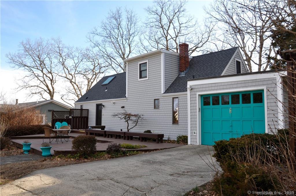 92 High Ridge Road, Unit MONTH Guilford, CT 06437 - Photo 31 of 33 Front view from the drive. Garage use is included for beach chairs, bikes, etc.