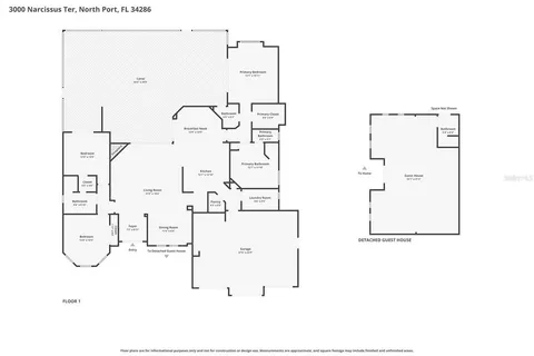 $1,250,000 | 3000 Narcissus Terrace, North Port, FL 34286