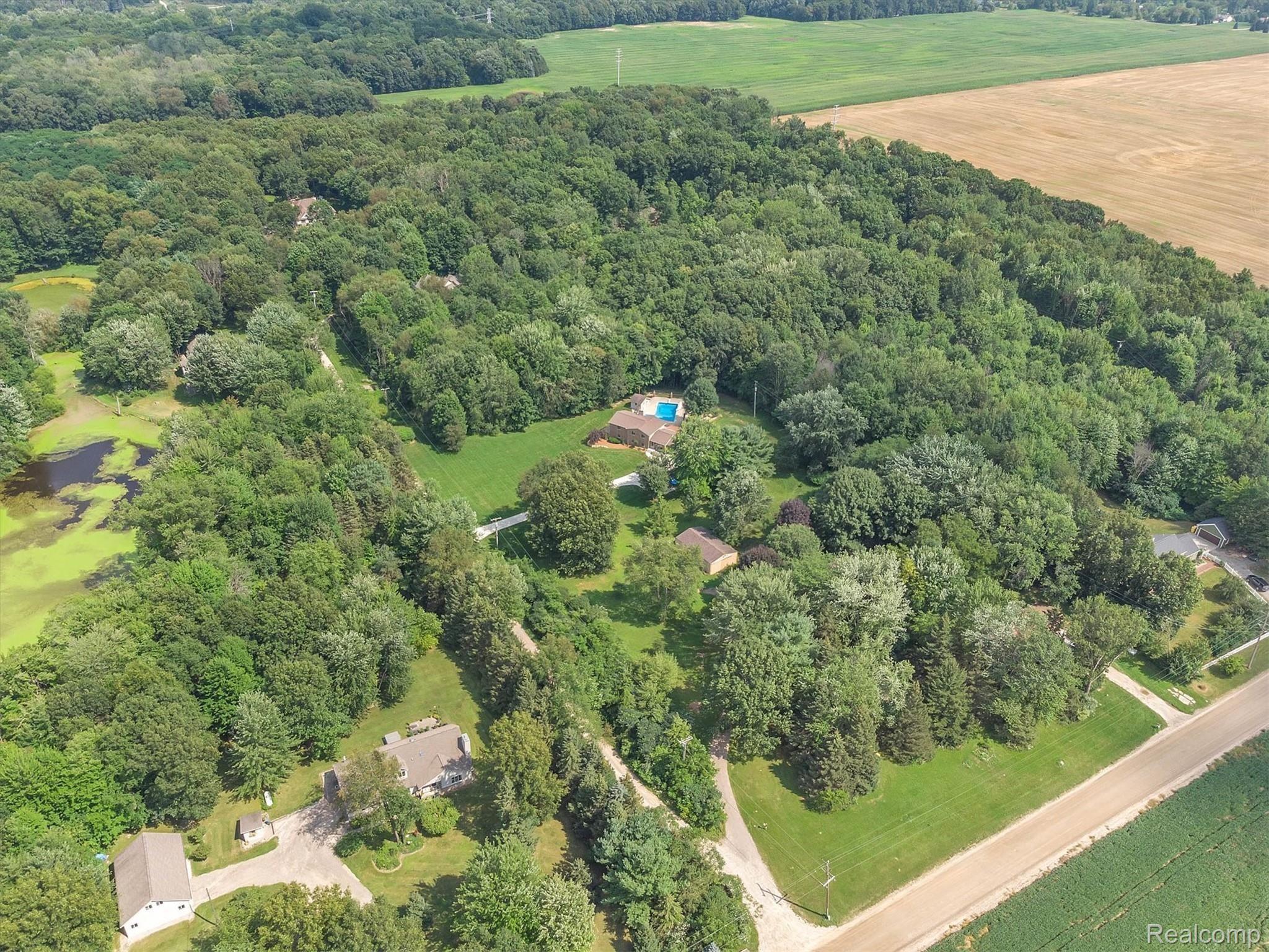 2601 Fisk Road Howell, MI 48843 - Photo 44 of 44 65-2601 Fisk Rd-Drone Overview.jpg
