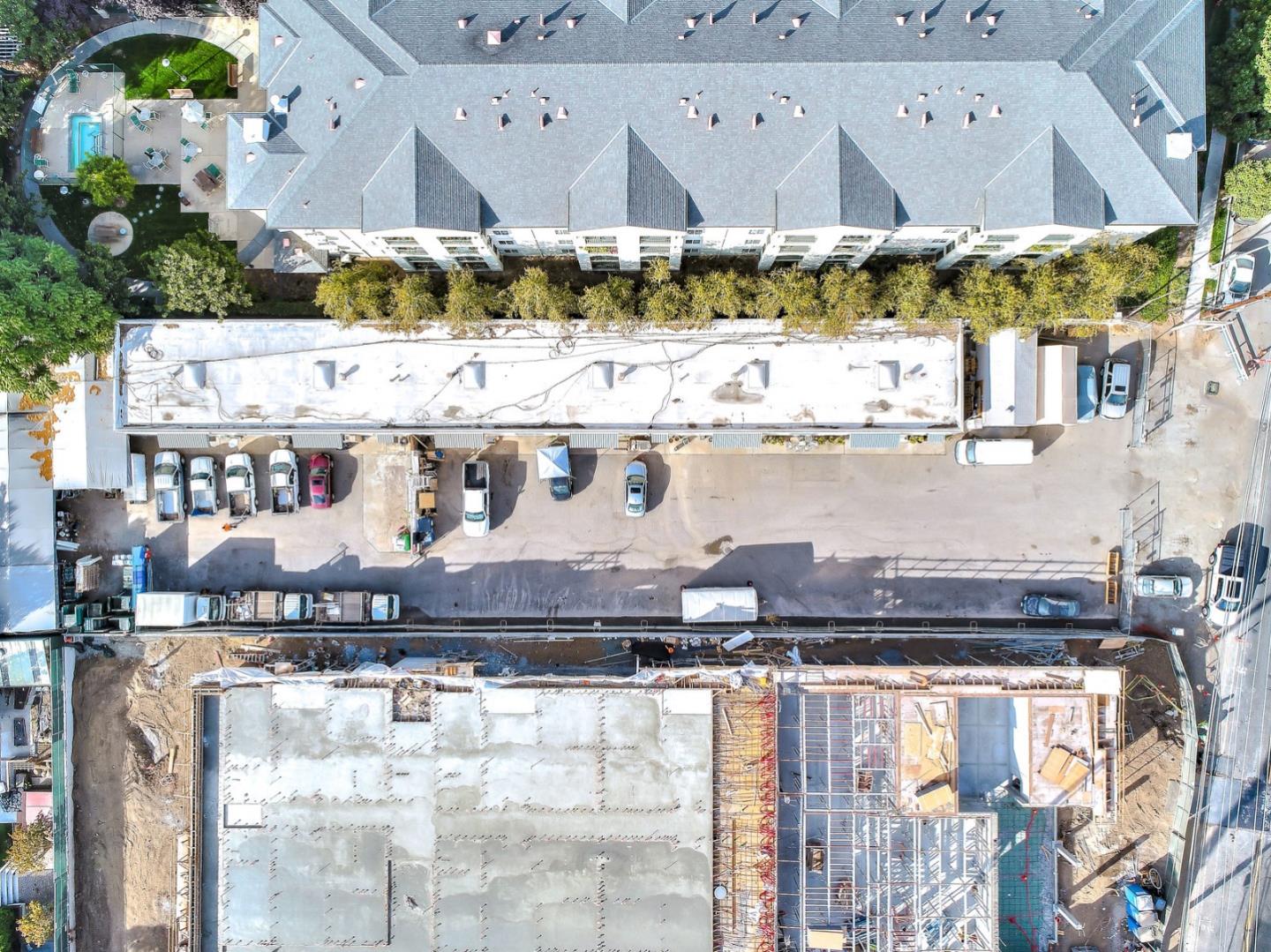 a room with stainless steel appliances