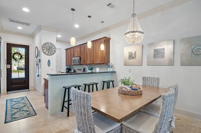 a view of a kitchen area