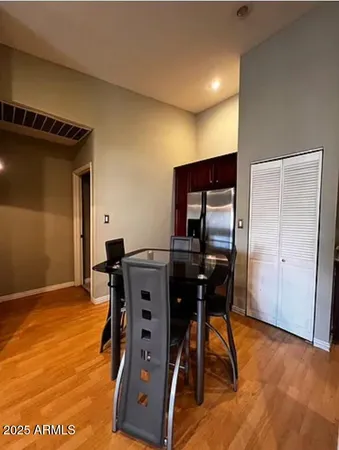 a view of a workspace with furniture