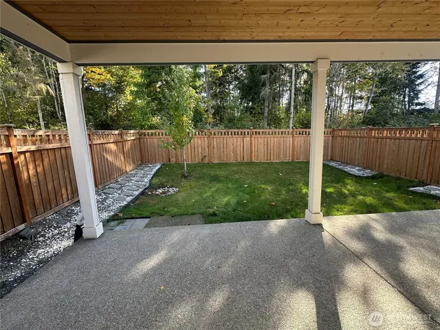 a view of outdoor space and yard