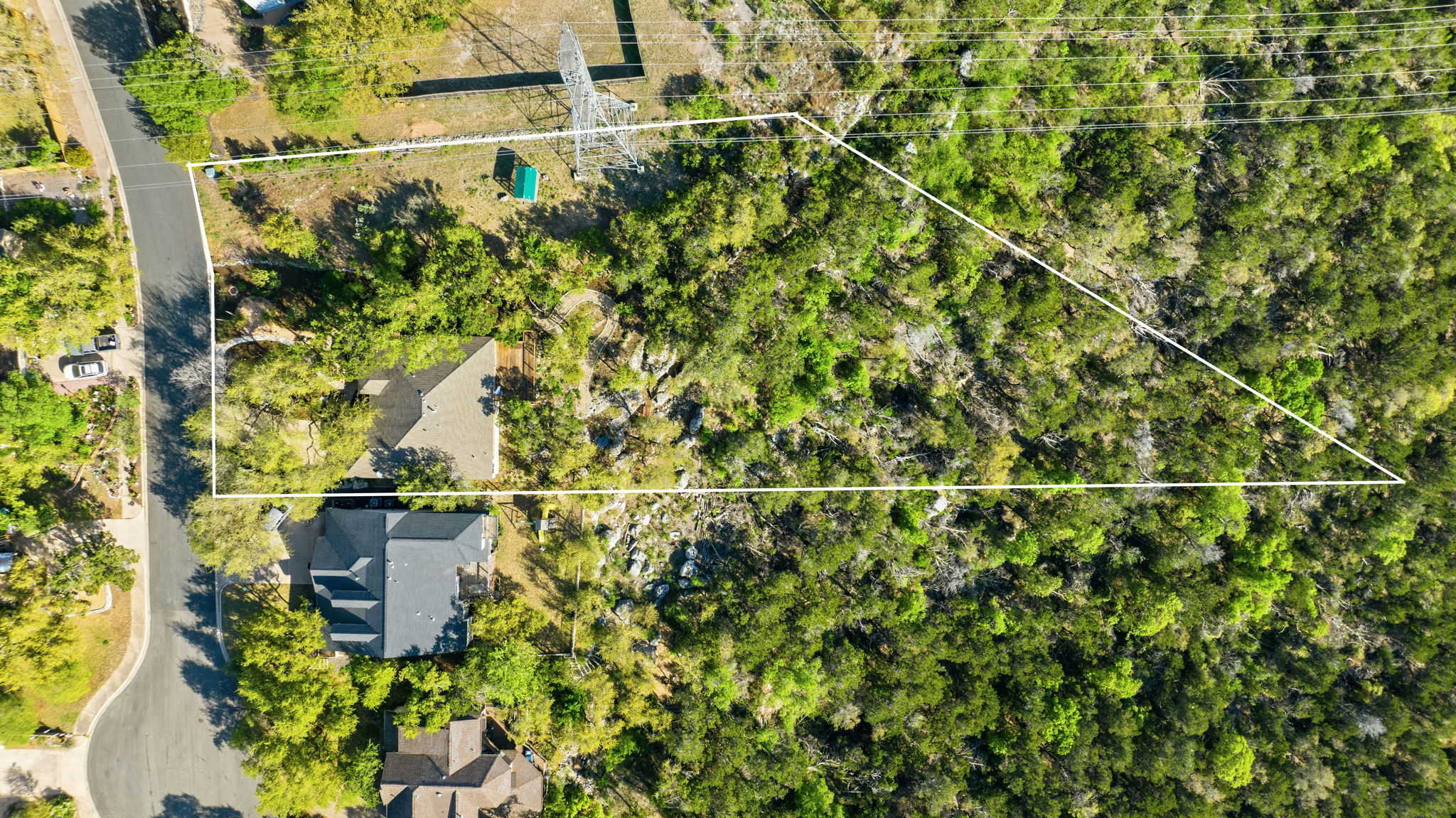 7801 Image Cove Austin, TX 78730 - Photo 22 of 26 a view of a bunch of plants and small trees