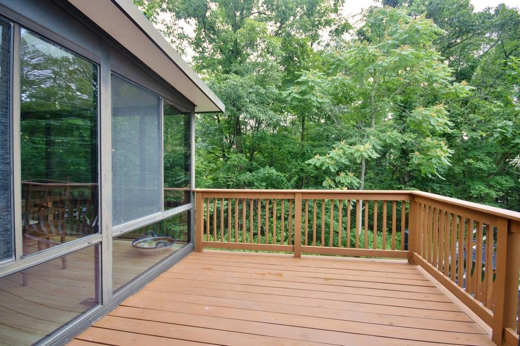 107 Lane Gate Road Cold Spring, NY 10516 - Photo 20 of 45 a view of balcony with wooden floor and fence