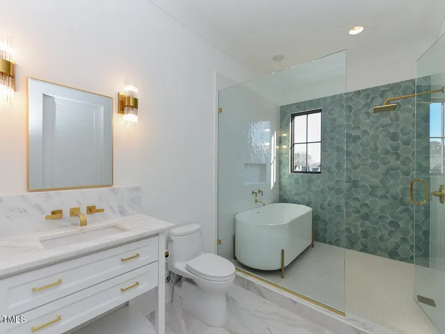 a view of balcony with wooden floor and fence