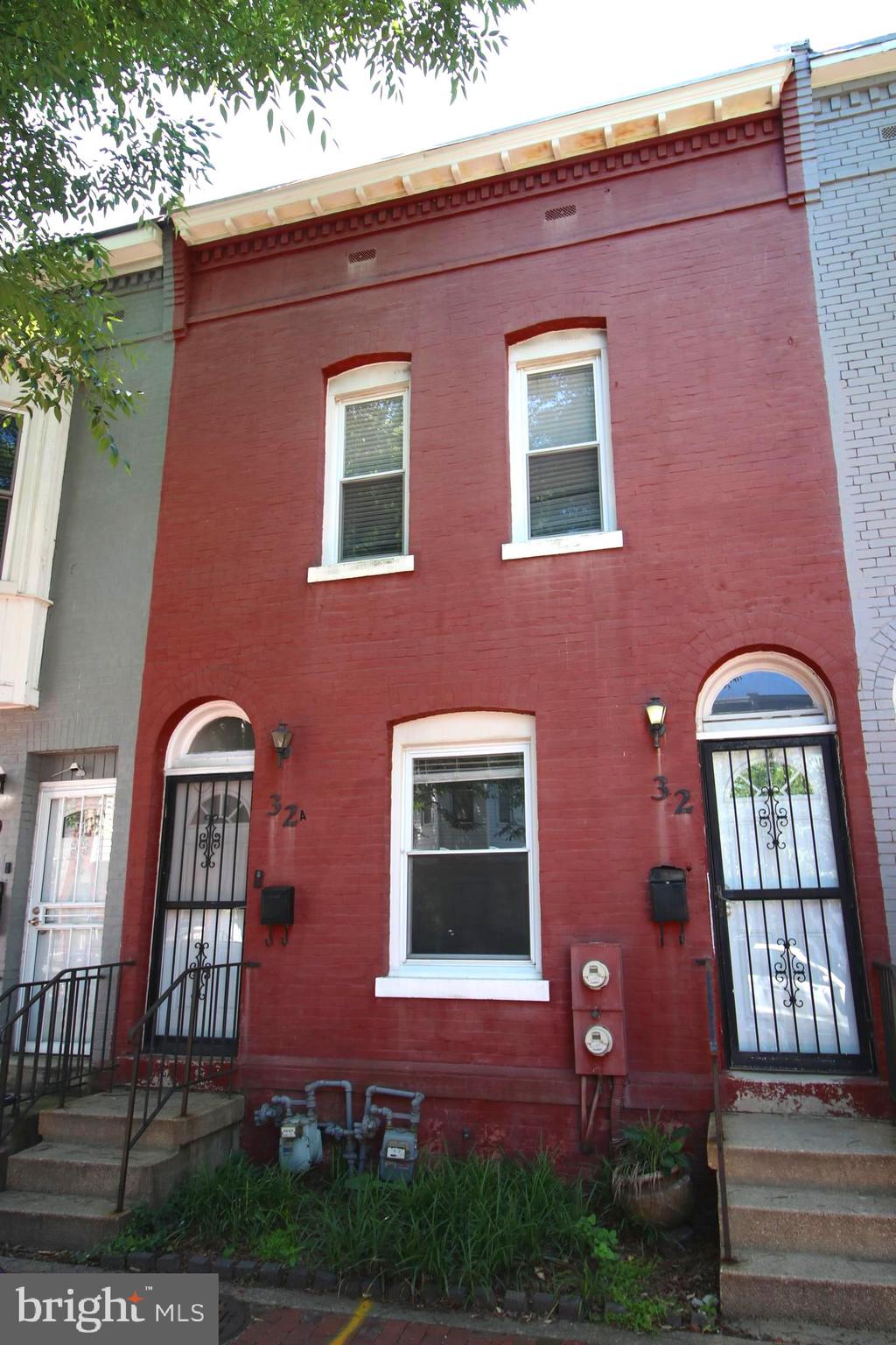 32 Bates Street Northwest Washington, DC 20001 - Photo 30 of 31 Current Front Exterior