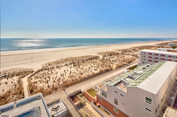 a view of city and ocean