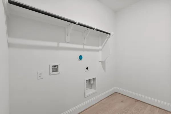 a view of a closet
