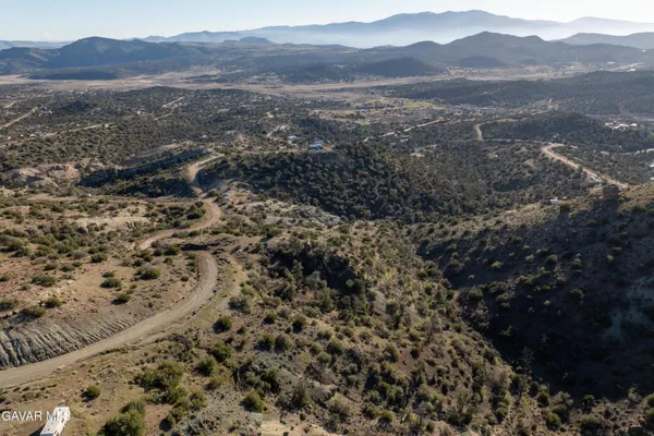 a view of a sky from a mountain