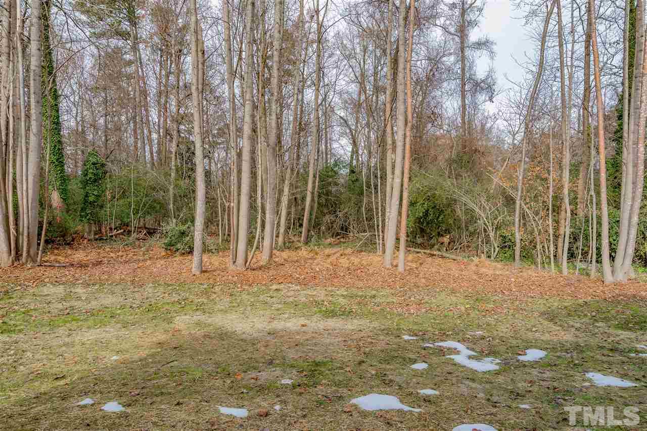 3911 Sue Lane Raleigh, NC 27604 - Photo 24 of 25 a view of backyard with trees