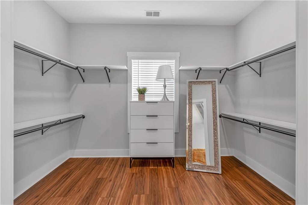44 Puckett Road Emerson, GA 30137 - Photo 18 of 39 a view of walk in closet with empty racks