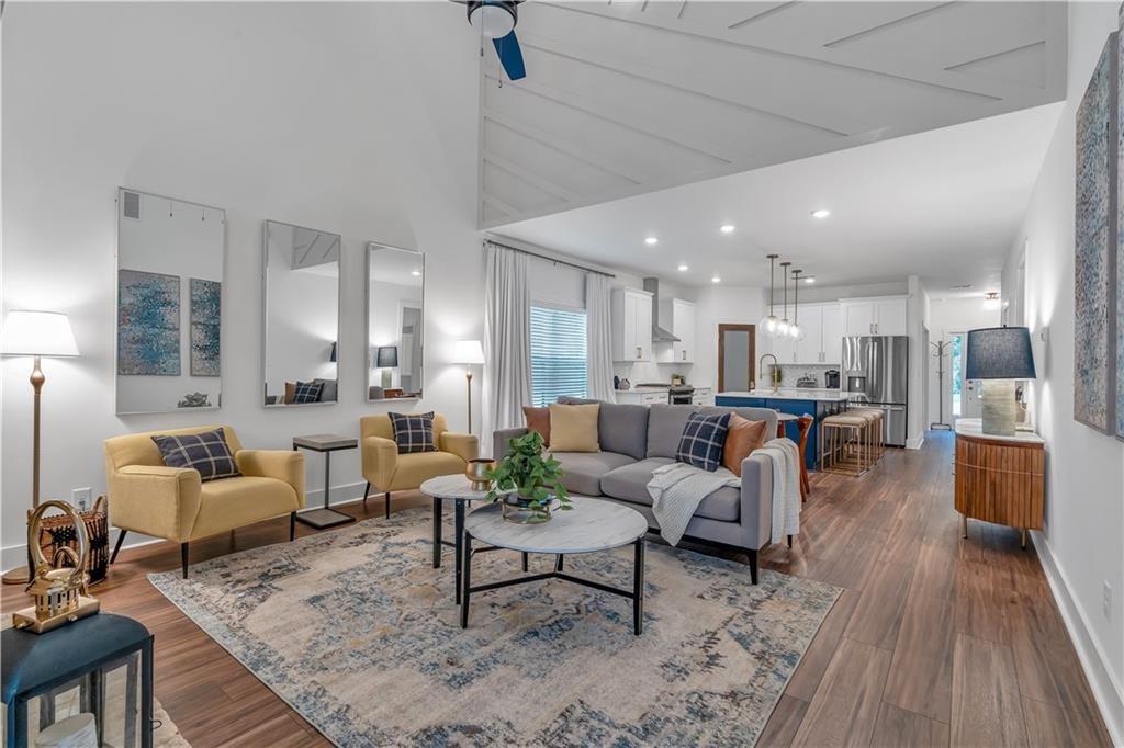 44 Puckett Road Emerson, GA 30137 - Photo 20 of 39 a living room with furniture and a table
