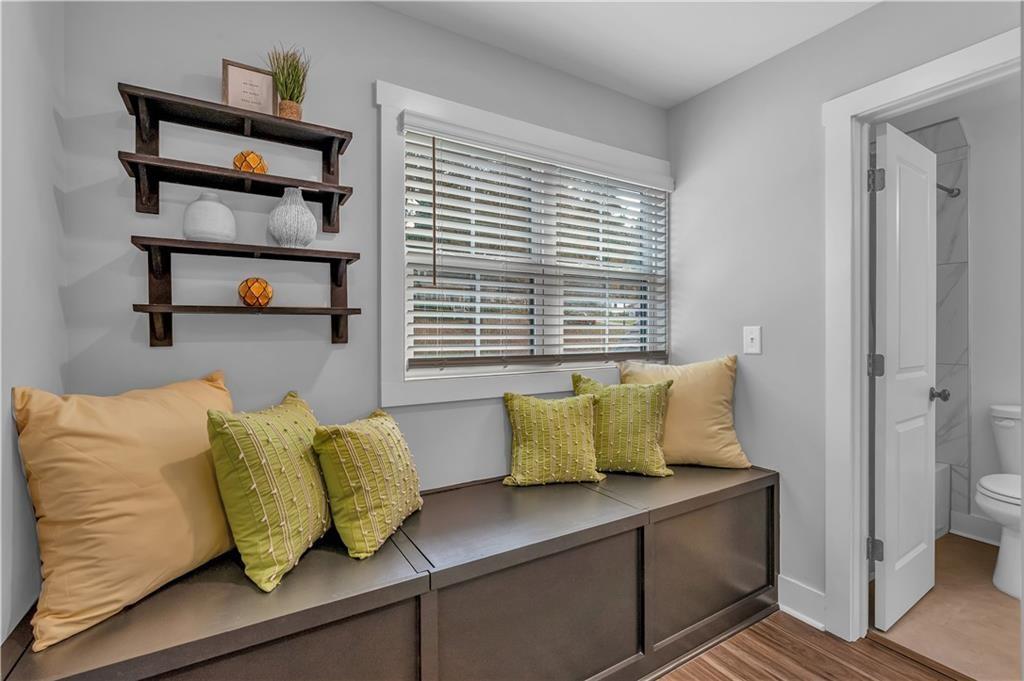 44 Puckett Road Emerson, GA 30137 - Photo 31 of 39 a bedroom with furniture and a window