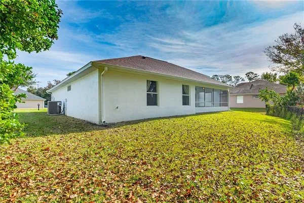 a house with trees in front of it