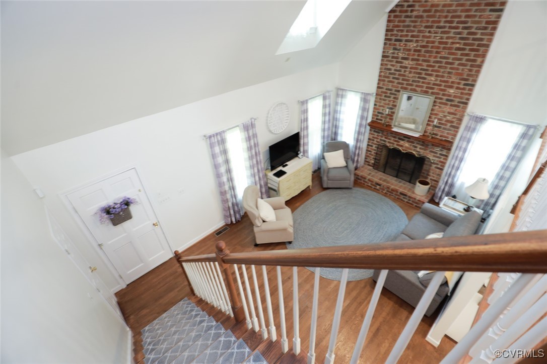 18300 River Road Chesterfield, VA 23838 - Photo 24 of 48 a view of living room with furniture and a fireplace