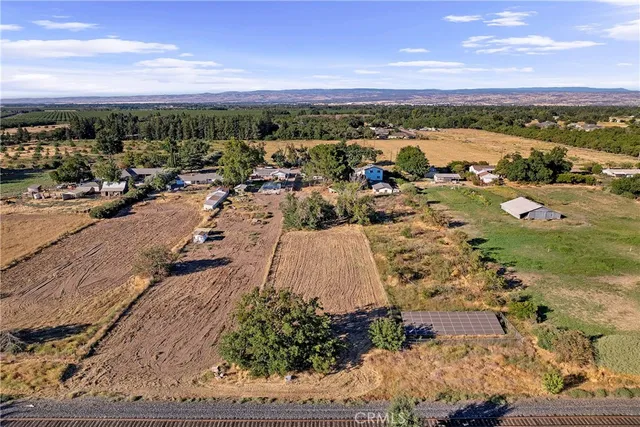 a view of a city with an ocean view