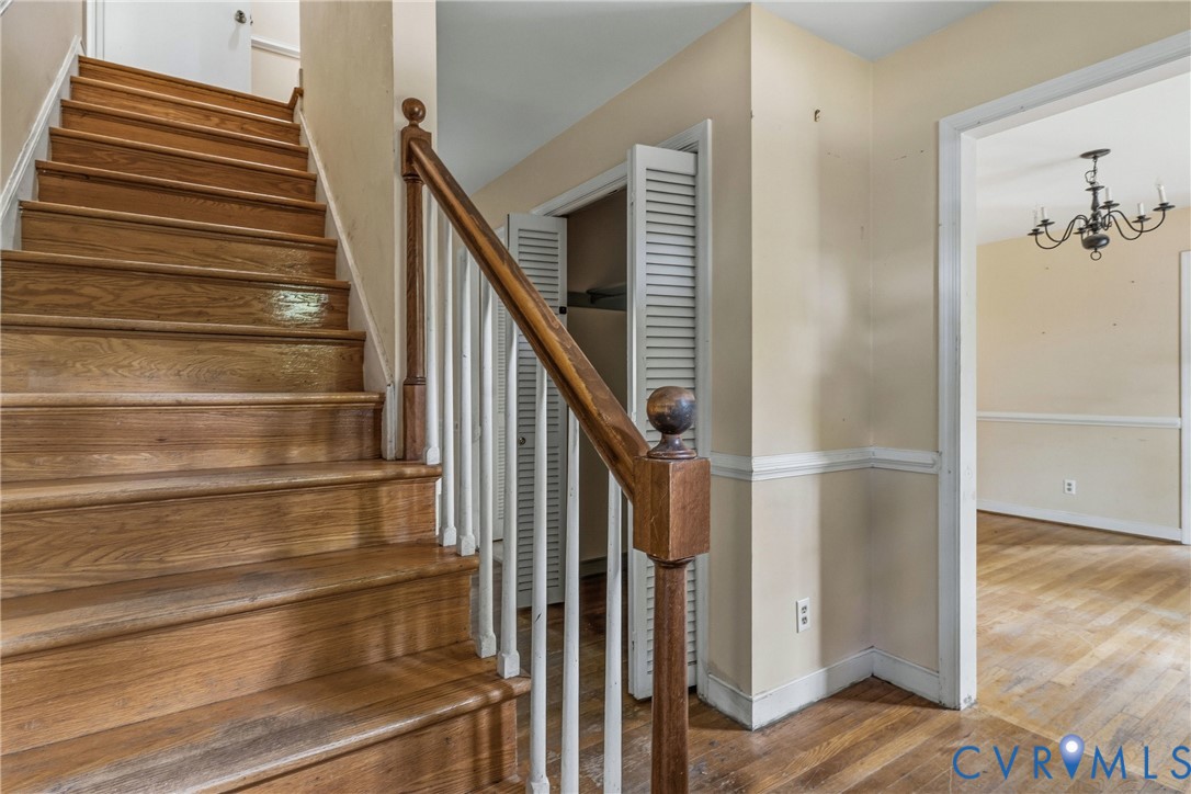 11840 Winfore Drive Midlothian, VA 23113 - Photo 35 of 59 a view of entryway and gallery with wooden floor