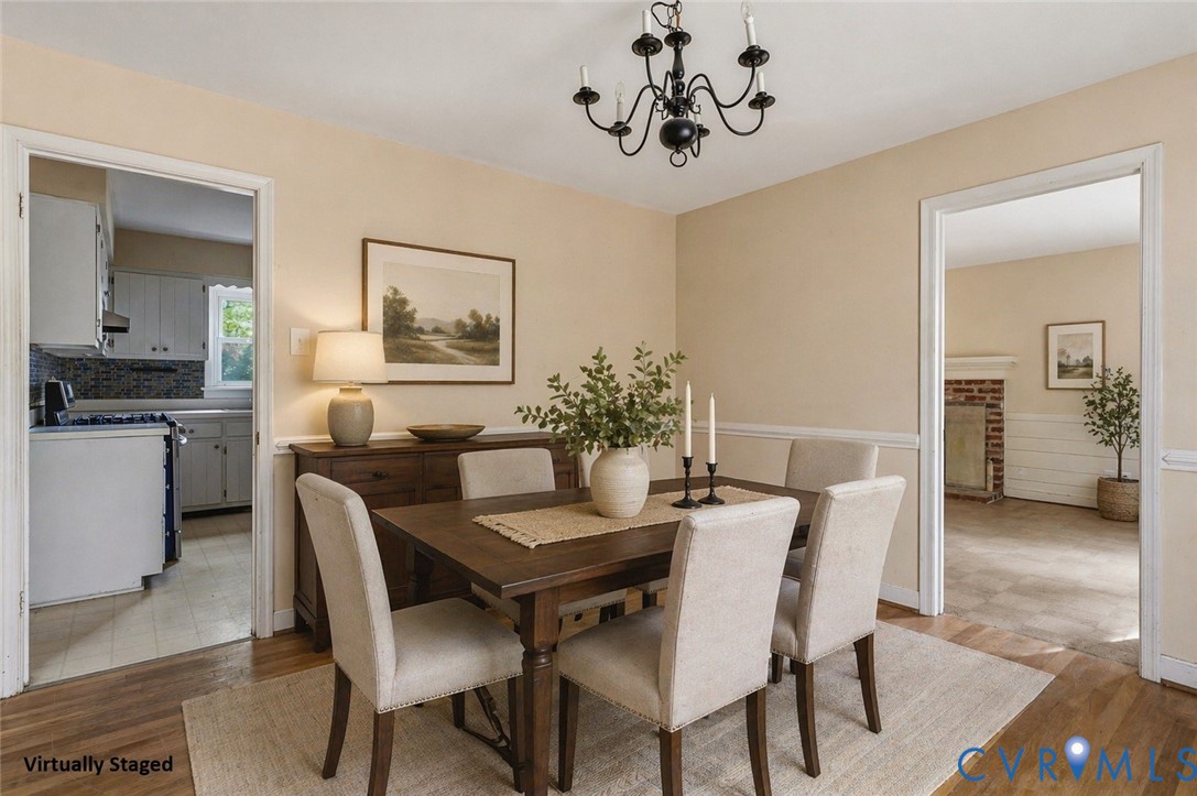 11840 Winfore Drive Midlothian, VA 23113 - Photo 5 of 59 a view of a dining room with furniture and wooden floor