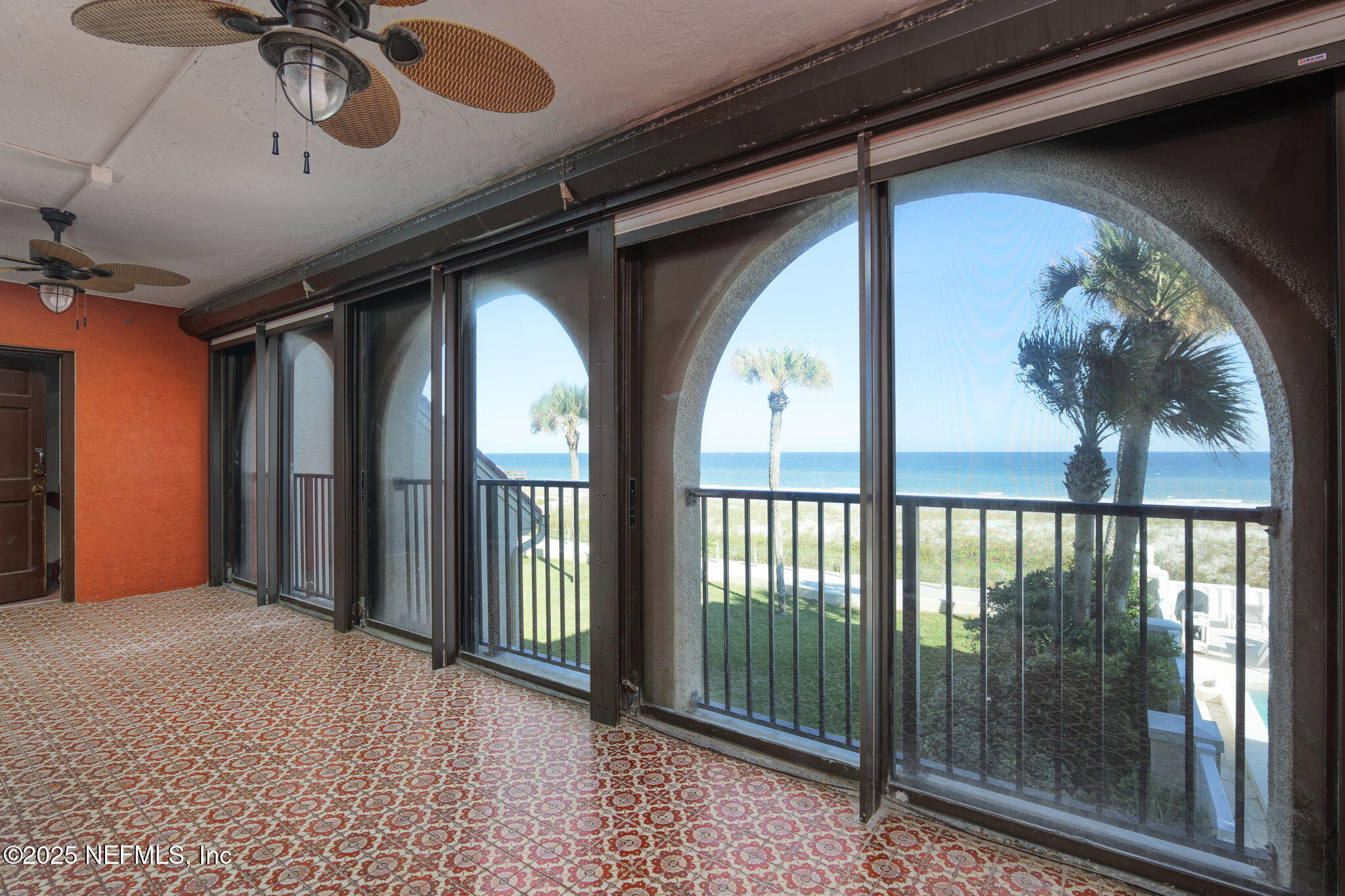 10 10th Street, Unit 2 Atlantic Beach, FL 32233 - Photo 19 of 43 a view of staircase with large window