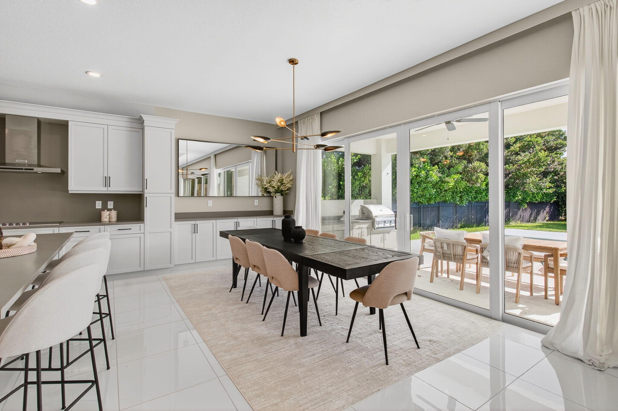 19886 Meadowside Lane Boca Raton, FL 33498 - Photo 19 of 84 a view of a dining room with furniture window and outside view