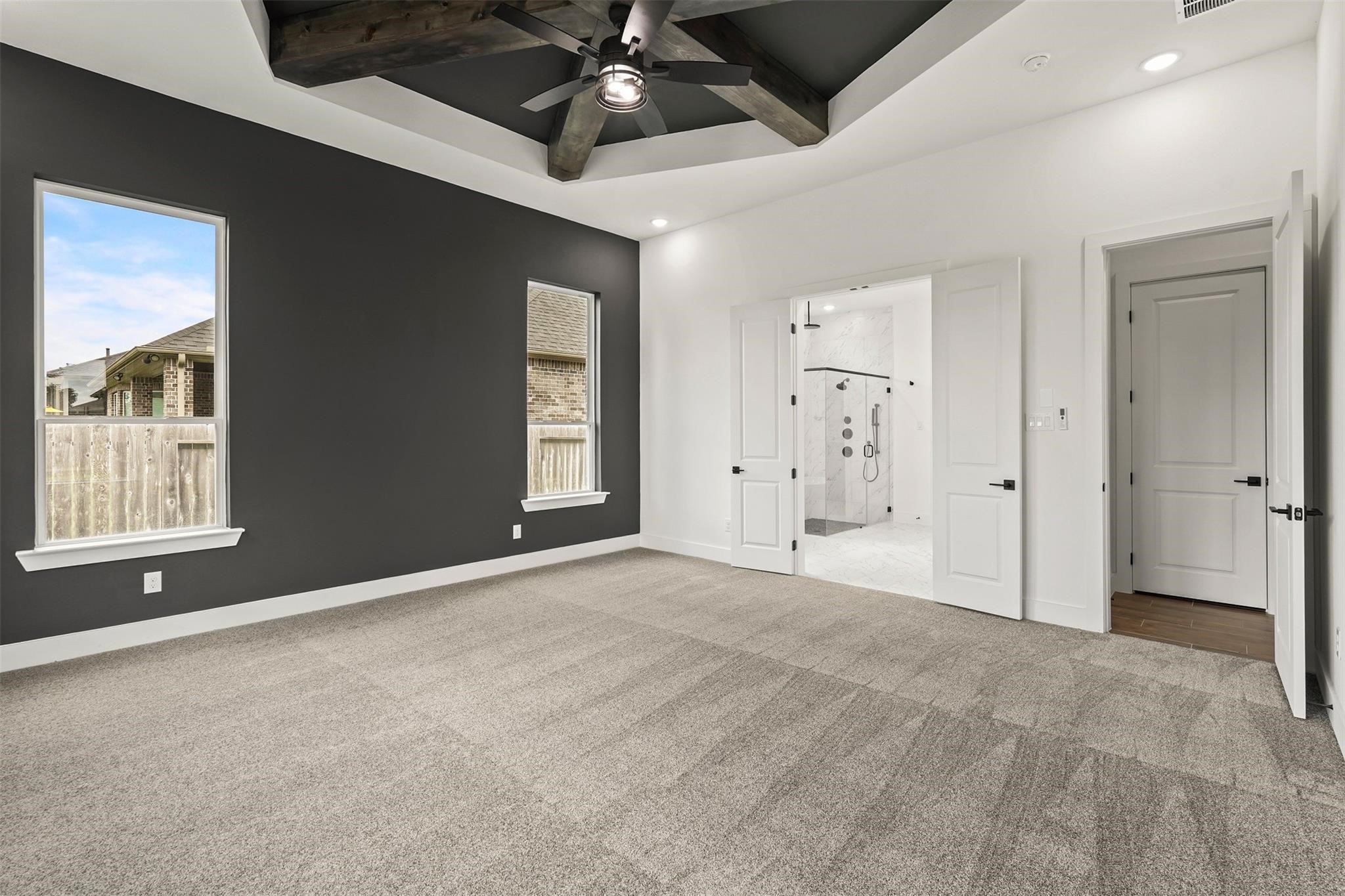 3607 Wellborn Drive Fulshear, TX 77441 - Photo 13 of 27 a view of an empty room with a window