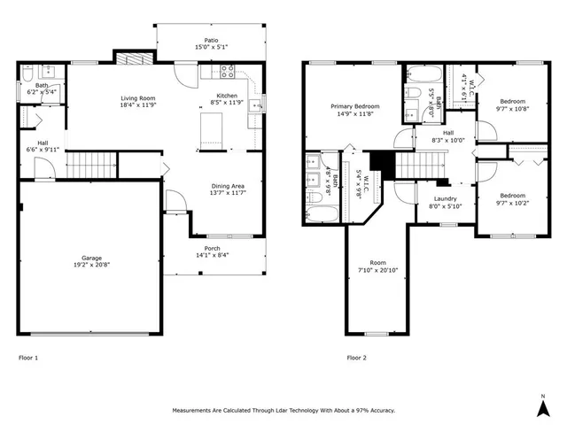 a picture of a floor plan