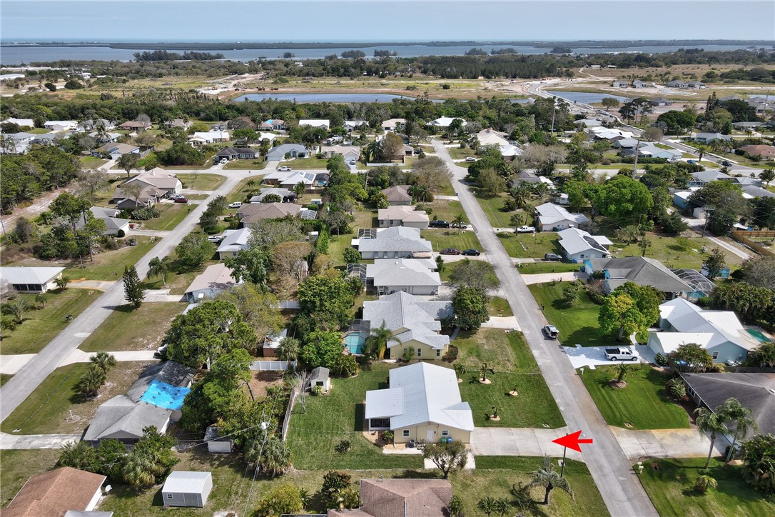 202 Delaware Avenue Sebastian, FL 32958 - Photo 30 of 34 an aerial view of residential houses with outdoor space