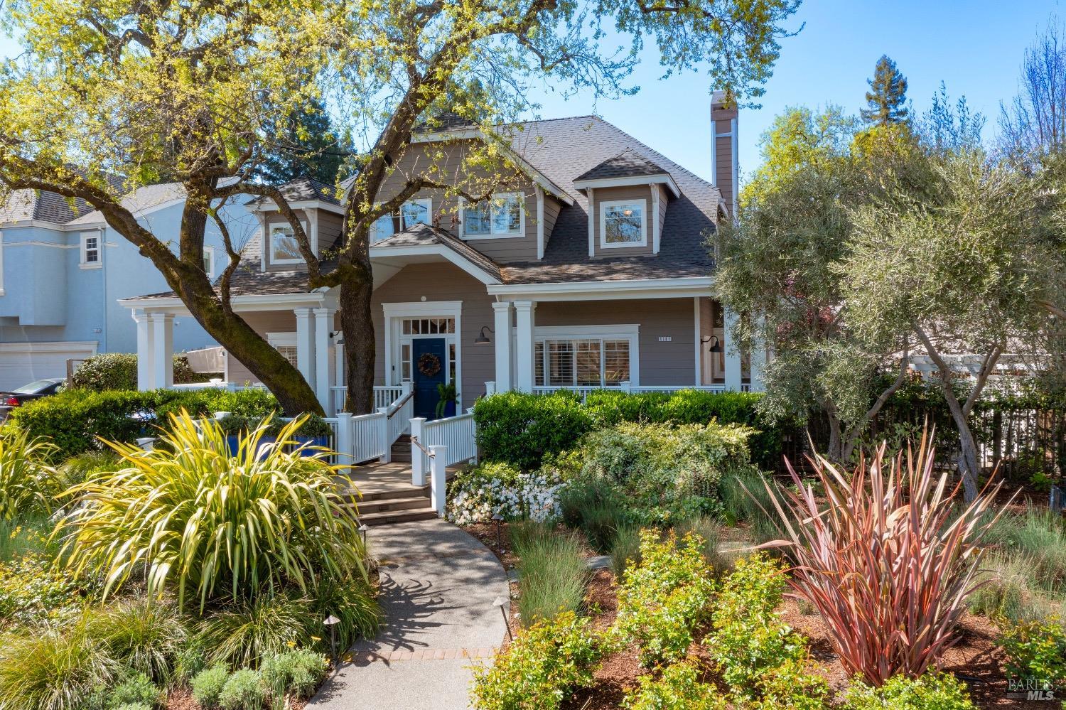 1181 Starr Avenue St. Helena, CA 94574 - Photo 1 of 1 a front view of house with yard and green space