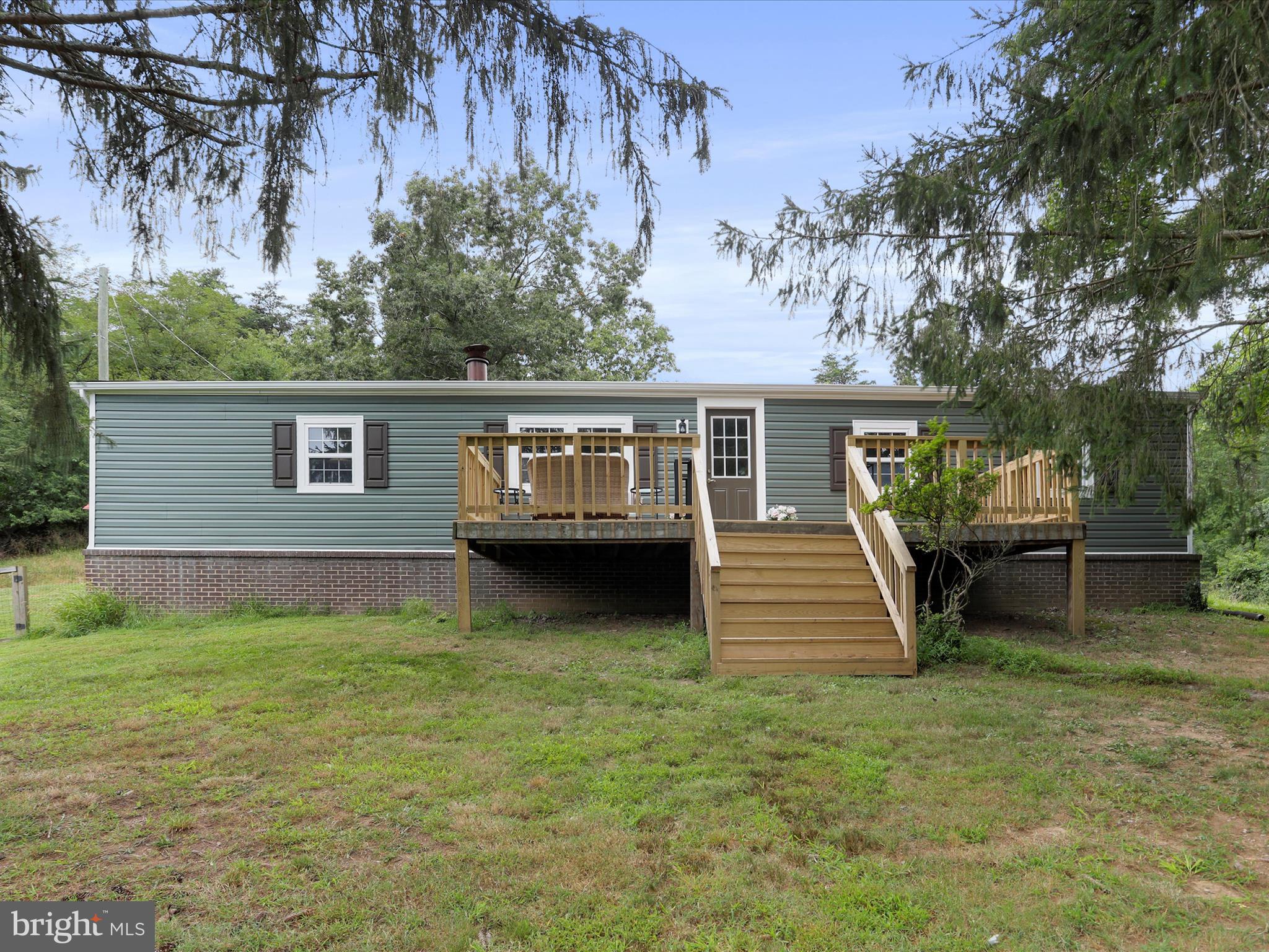 100 Stillwater Lane Berkeley Springs, WV 25411 - Photo 40 of 70 Back deck from living room