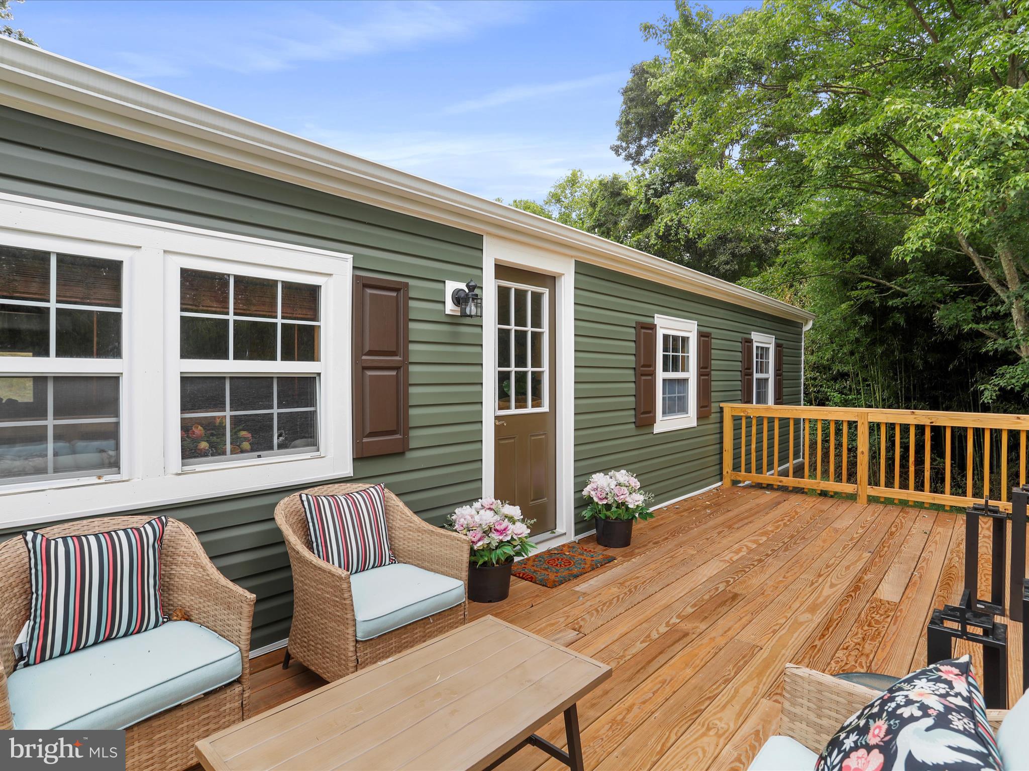 100 Stillwater Lane Berkeley Springs, WV 25411 - Photo 42 of 70 Back deck from living room