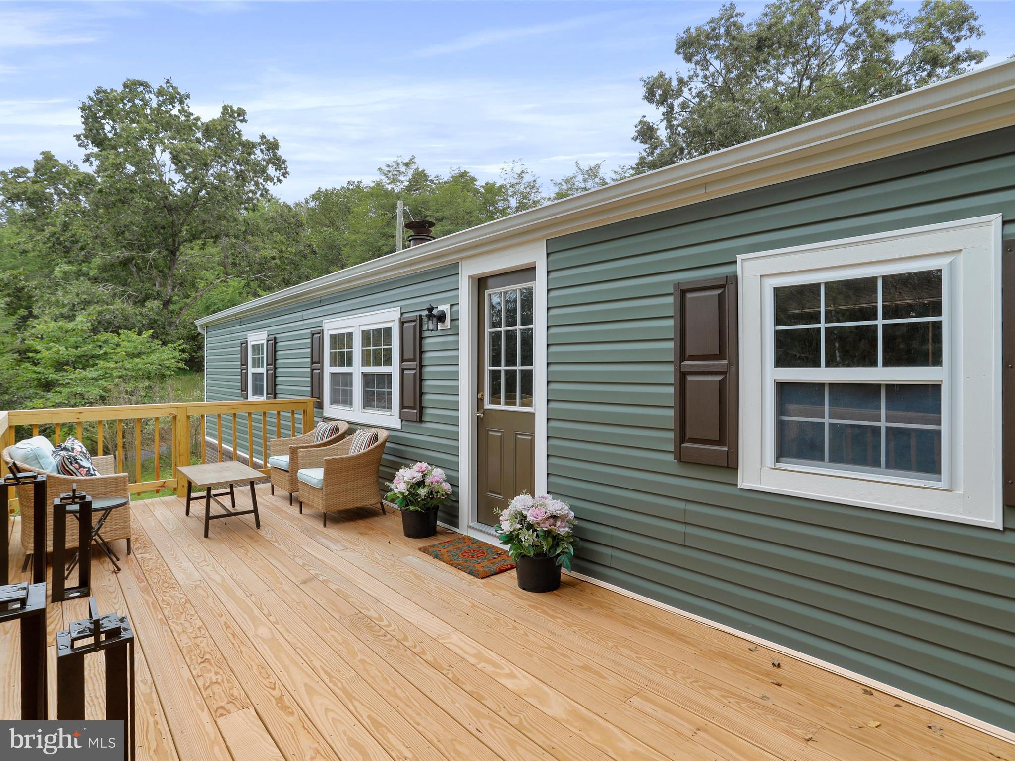 100 Stillwater Lane Berkeley Springs, WV 25411 - Photo 43 of 70 Back deck from living room
