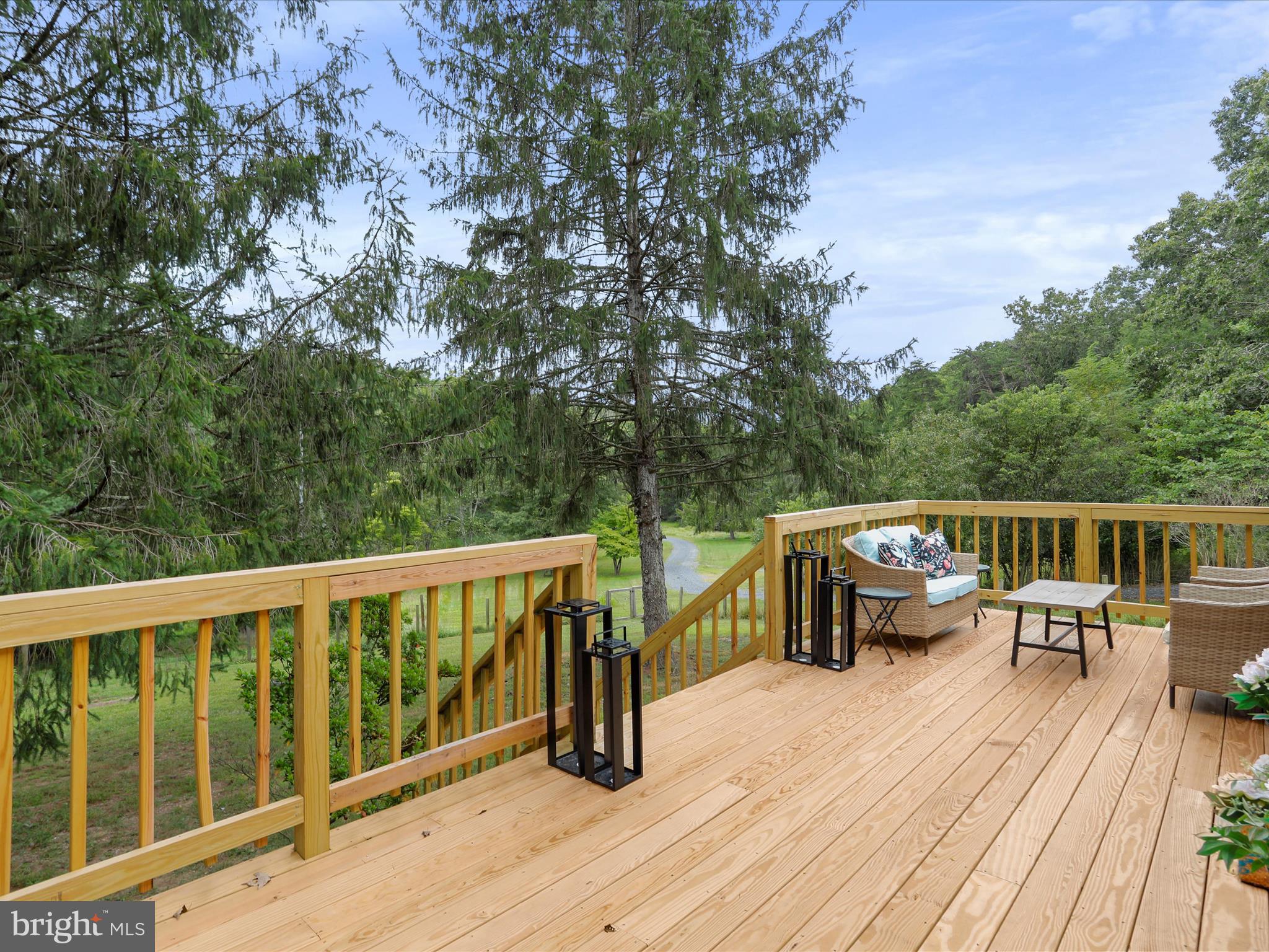 100 Stillwater Lane Berkeley Springs, WV 25411 - Photo 44 of 70 Back deck from living room