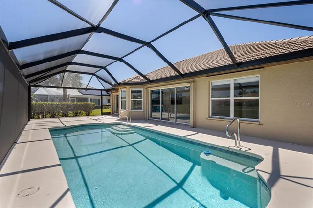 a view of a indoor swimming pool