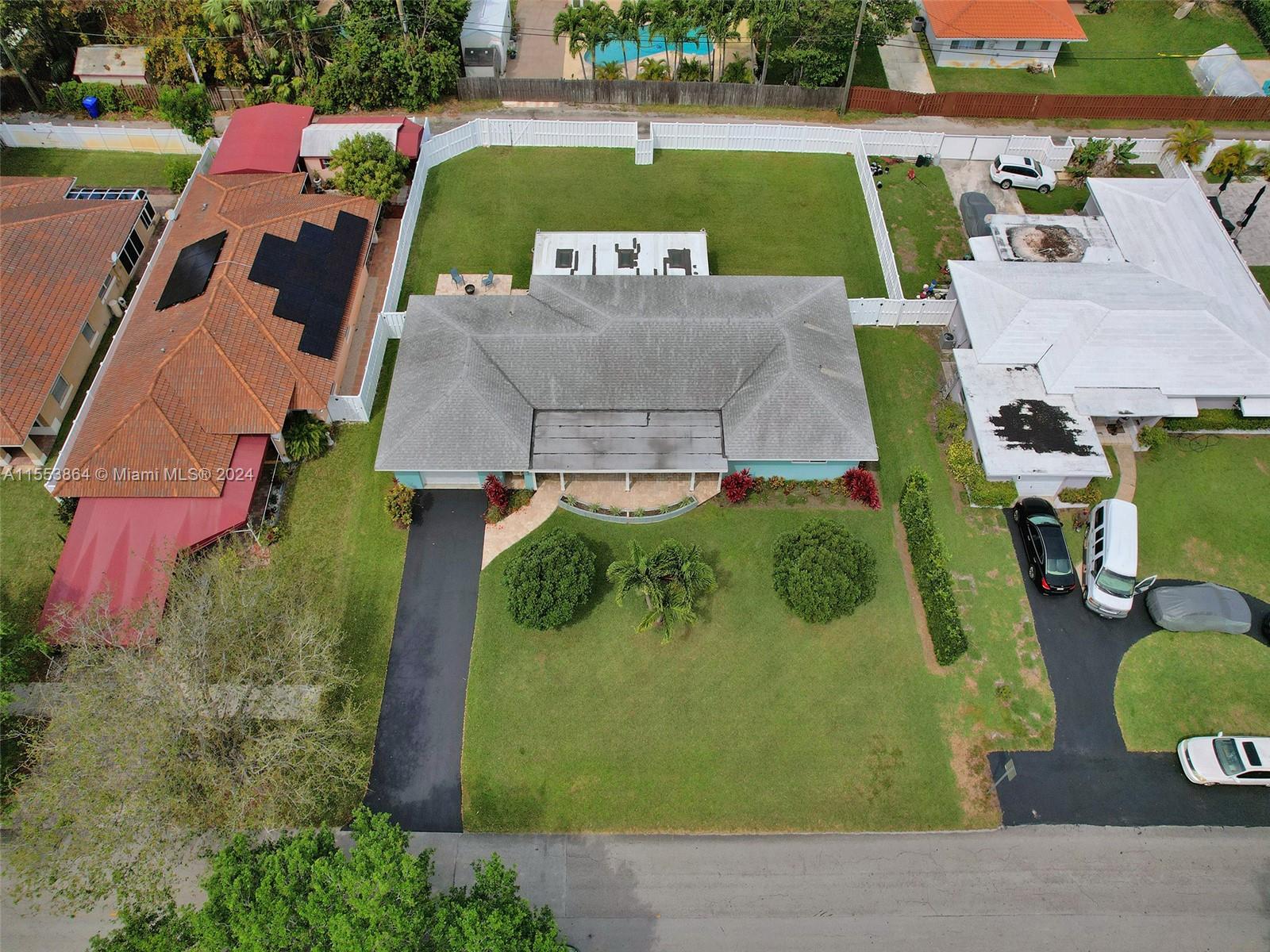 3445 Fillmore Street Hollywood, FL 33021 - Photo 4 of 76 an aerial view of a house with yard swimming pool and outdoor seating