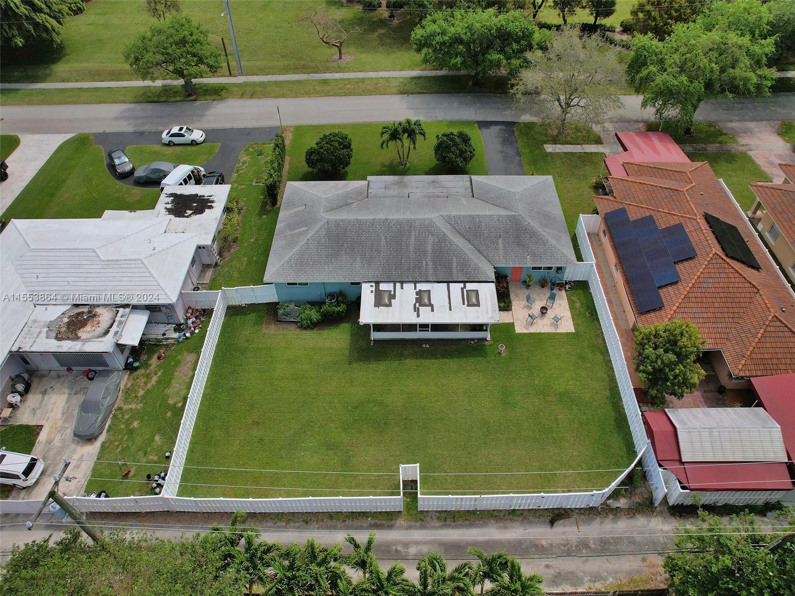 3445 Fillmore Street Hollywood, FL 33021 - Photo 5 of 76 an aerial view of a house with a garden